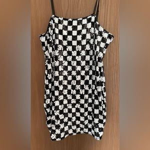 Lily Rose Checkerboard Dress